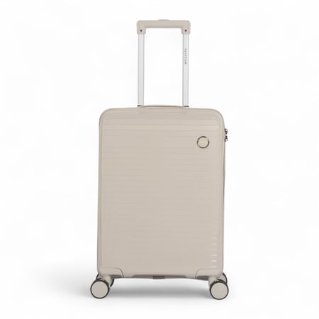 حقيبة  سفر ضد الكسر من خامة البولي بروبيلين مقاس 20 انش - بدبل كفرات- من ماركة AVIATOR-ضمان سنة   شامل الكسر