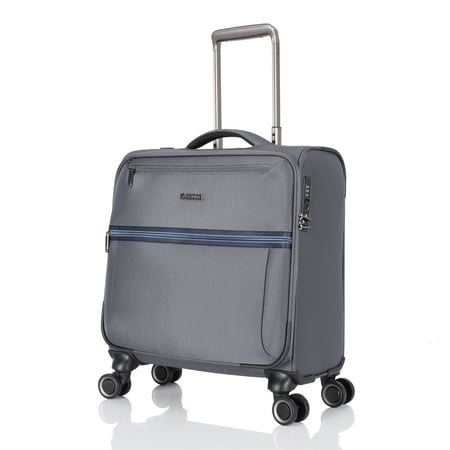 شنطة سفر رجال الاعمال المناسبة لكابينة الطائرة بهيكل ألومنيوم وجيب للكمبيوتر المحمول مقاس 16 انش