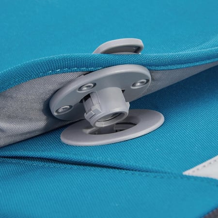 حقيبة ترولي من ديلسي- حقيبة مدرسية  –أكاديمي 4 عجلات 15.6 بوصة -أزرق بطة