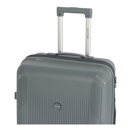 طقم شنط سفر من 3 قطع  من ماركة AVIATOR – بولي بروبلين متين  – ضمان سنة  ضد الكسر