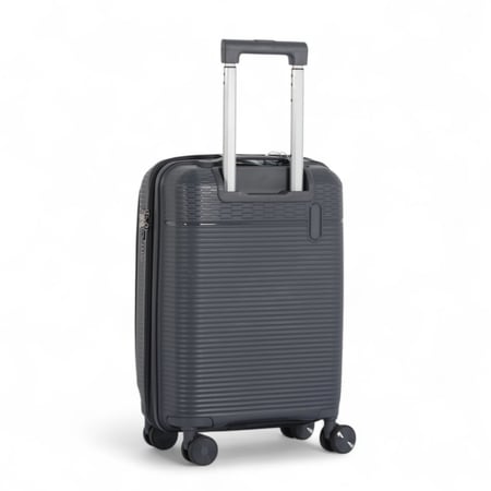 حقيبة  سفر ضد الكسر من خامة البولي بروبيلين مقاس 20 انش - بدبل كفرات من ماركة AVIATOR  -ضمان سنة   شامل الكسر