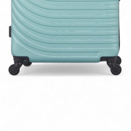 حقيبتين سفر صلبة | ماركة AVIATOR | مصنوعه من ABS عالي الجوده- مقاس 28 انش - 20 انش- اللون | تيفاني |