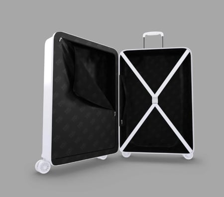 طقم شنط سفر- ضد الكسر - باكج أنيق ومتين مصنوع من مادة البولي كربونات ماركة / Bande à Part /