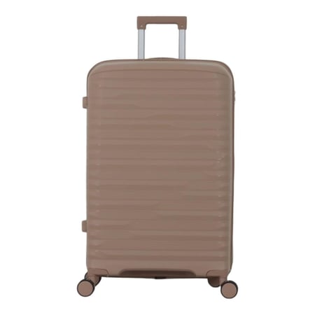 حقيبة سفر ضد الكسر من خامة البولي بروبيلين مقاس 20 انش - بدبل كفرات - ضمان 1 سنه شامل الكسر