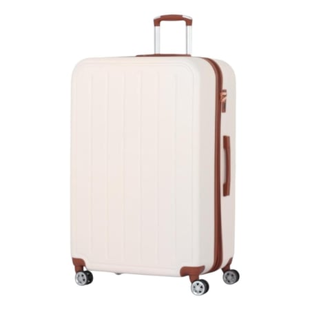 طقم شنط سفر دبش عرايس 7 قطع بسحاب متين - كفرات مزدوجة 360 درجة  من ماركة AVIATOR