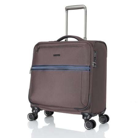 شنطة سفر رجال الاعمال المناسبة لكابينة الطائرة بهيكل ألومنيوم وجيب للكمبيوتر المحمول مقاس 16 انش