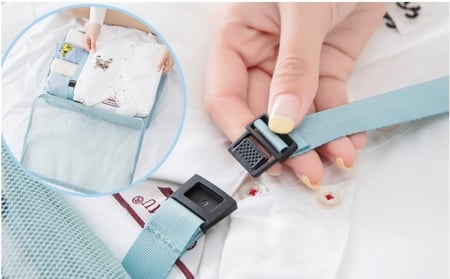 طقم منظمات داخلية لحقيبة السفر 7 في 1