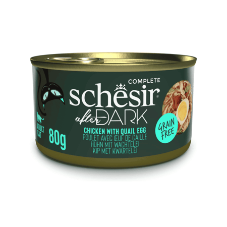 شيزر افتر دارك شرائح الدجاج مع بيض السمان في المرق 80 جرام