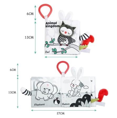 كتاب قماشي - البومة