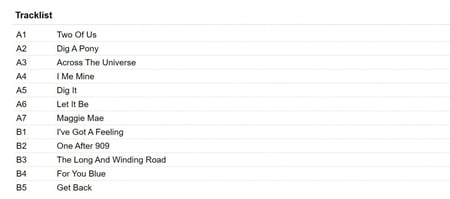 The Beatles - Let It Be