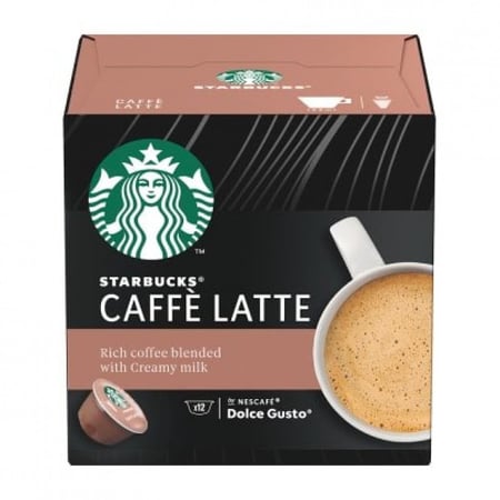 ستاربكس كبسولات دولتشي كافيه لاتيه Starbucks Caffe Latte