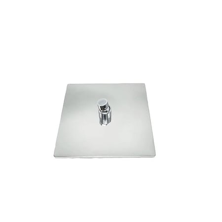 طاسة دش ستانلس ستيل مربع 25*25 سم