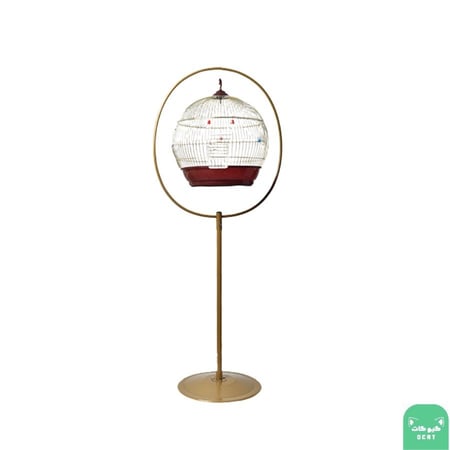 ستاند معدني لأقفاص طيور الزينة