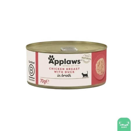 ابلاوز علبة بنكهة دجاج مع البط 70 جرام للقطط