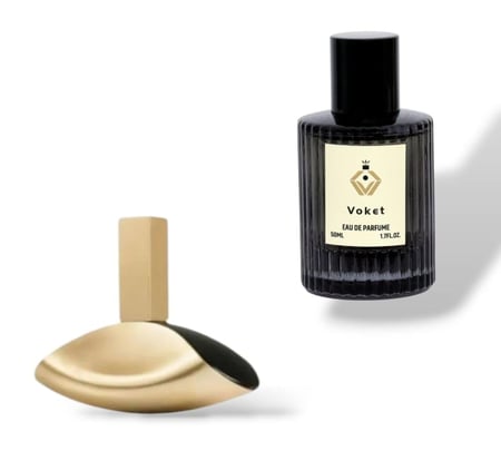 عطر فوكيت  V 20  ليكويد ذهبي قديم 50 مل