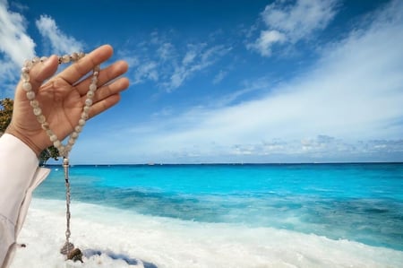 سبحة حجر طبيعي طبيعي  Citrine سيترين