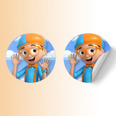 ملصق بليبي/Blippi Stickers