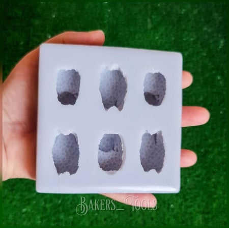 سيلكون مجسمات خرفان منوعه ٦ فتحات