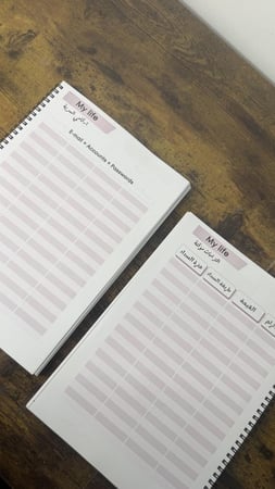 دفتر الحجوزات - مقاس a4