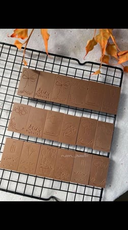 سيلكون ميني بار نقش عبارات العيد ١٠ فتحات