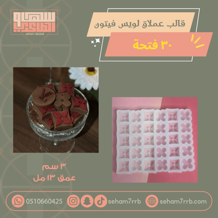 قالب عملاق لويس فيتون ٣٠ فتحة