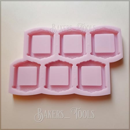 E912 برواز بزخارف انيقه مربع كيرف