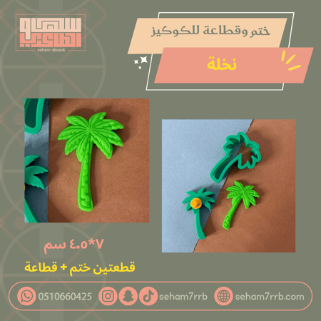 قطاعات كوكير نخلة +خلفية