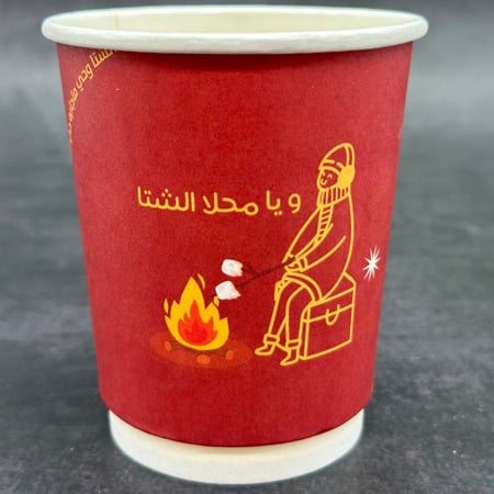 اكواب شتوية 6 ثيمات 12 كوب