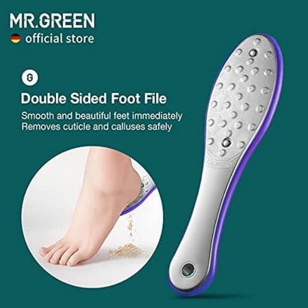 باديكير العناية بالقدم مبرد مكشط القدم