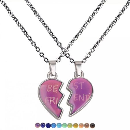 سلسال best friend اللون يتغير مع درجة الحرارة