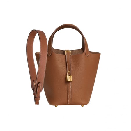 HERMES PICOTIN LEATHER STRAPS