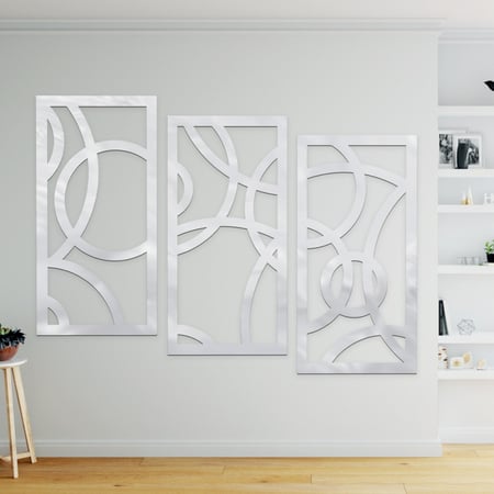 لوحة اكريلك بنقشة فن تجريدي