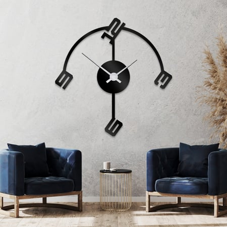 ساعة جدارية اكرليك