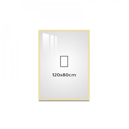 لوحة جدارية مع برواز و طبقة من الاكريلك