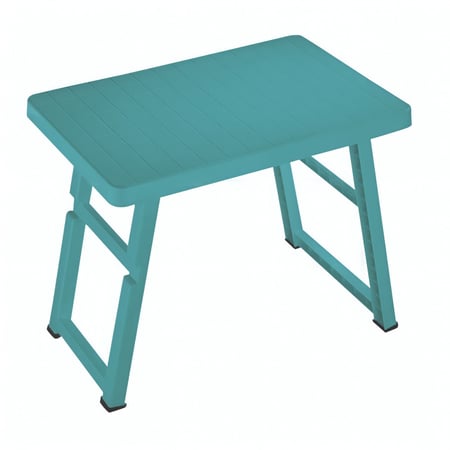 طاولة قابلة للطي خفيفة الوزن سهلة الحمل مناسبة للاستخدام الخارجي للرحلات والنزهلات والتخييم ( لون أخضر )