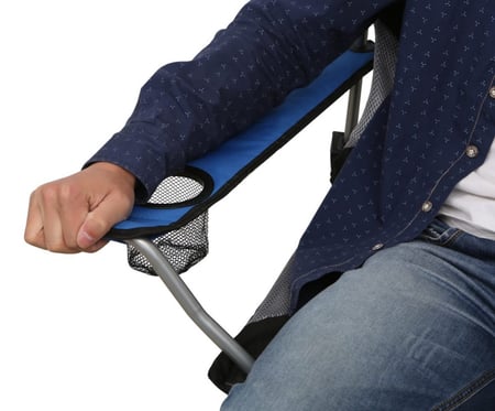 موديل البريميوم الافخم - طقم طاولة و 3 كراسي حجم كبير قابلين للطي للاستخدام الخارجي للتخييم والنزهات والرحلات