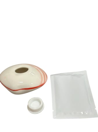 اصداف للمساج الساخن  تجربة تدليك فريدة ومريحة 1 قوقعة 1 بودرة