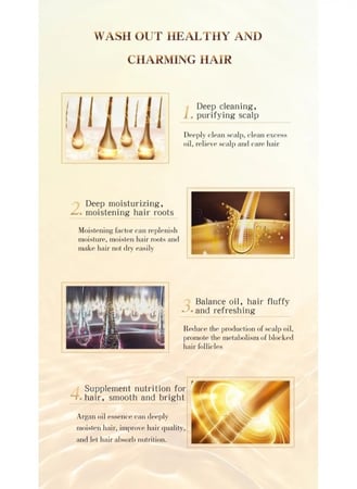 شامبو وبلسم بزيت الارجان