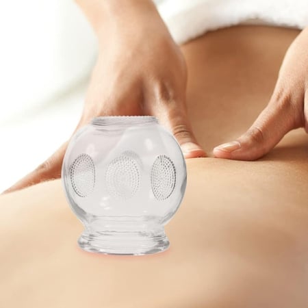 12 قطعة كاسات علاج بالحجامة النارية