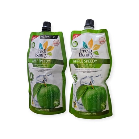 كريم صبغة شعر ابل خالية من الامونيا اسود طبيعي 500+ 500 مل