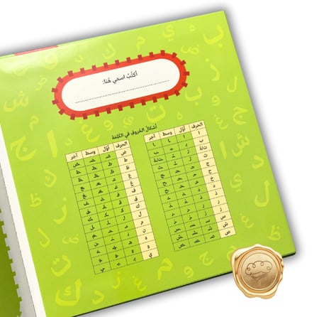 نتعلم التهجي بذكاء مع: عجلة الحروف ! في المدرسة