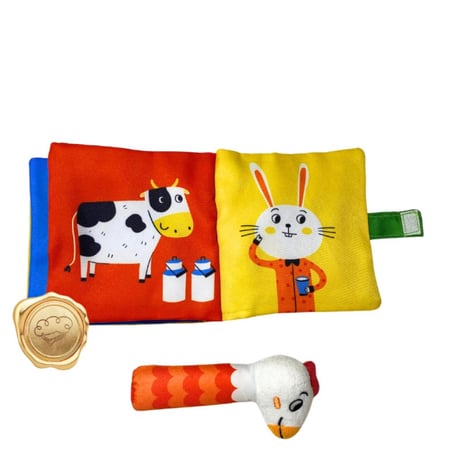 الدجاج والصوص قماشي