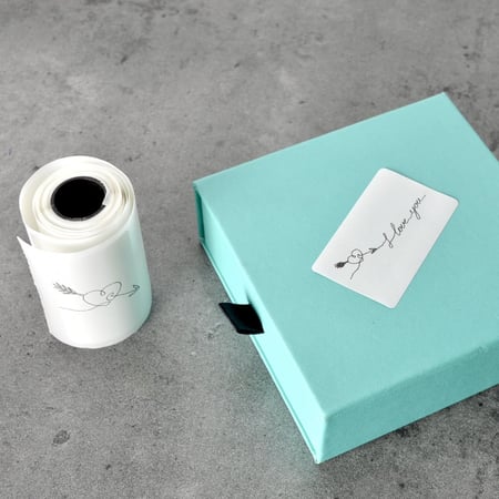 1 رول ملصقات 30*50 ملي متر (TechBox01)