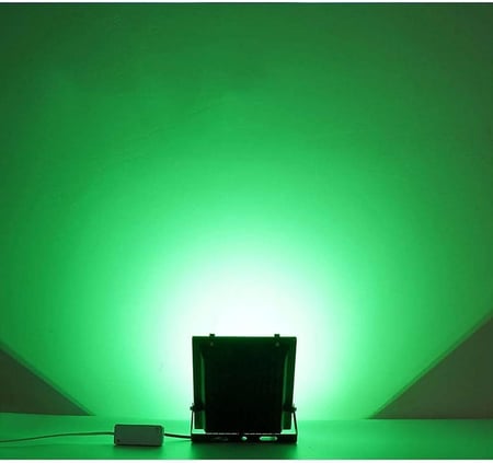 كشاف ليد خارجي متحرك 600 وات لون أحضر