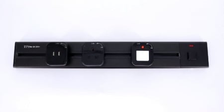 مسطرة فيش متحرك اسود الاصلي