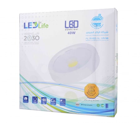 كشاف لطش خارجي 30 سم 40 وات الرائد