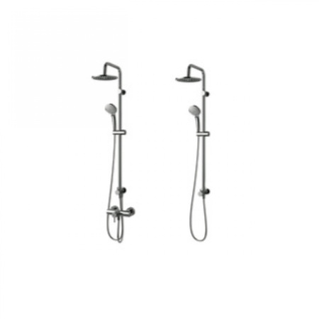 مسطرة دش ايديال دو مع راس دوش مدور وسماعة