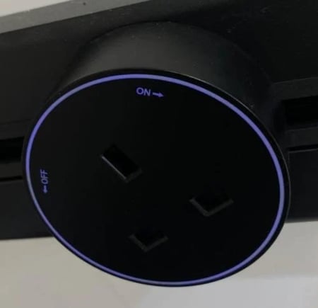 راس فيش 13 امبير متحرك للمسطرة مربع ودائري