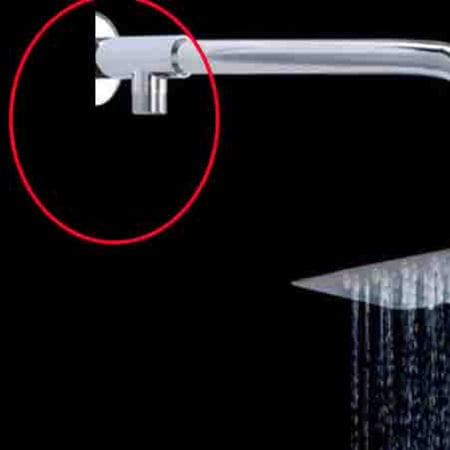 تحويلة دش من سماعة الى دش مطري كروم