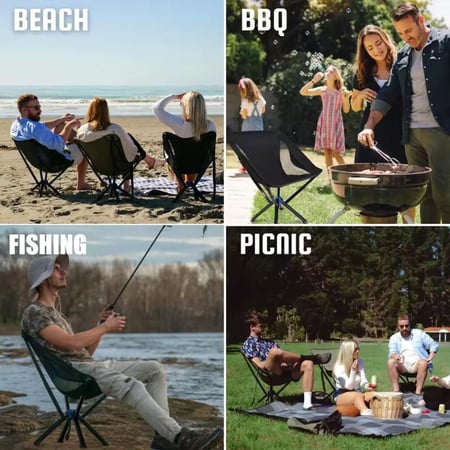 كرسي الفراشة للتخييم بفتح وإغلاق سريع